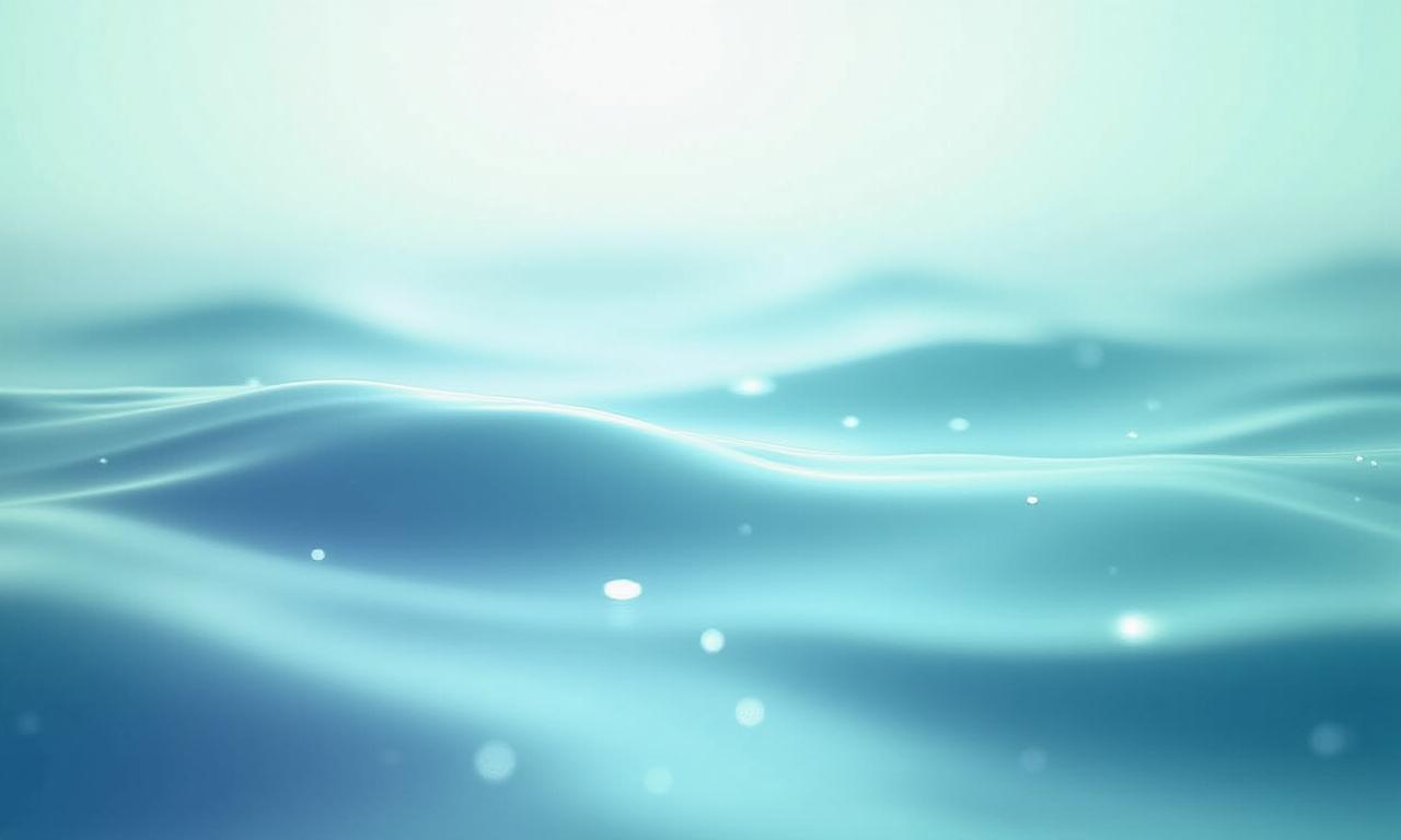 Calm abstract waves representing sound therapy